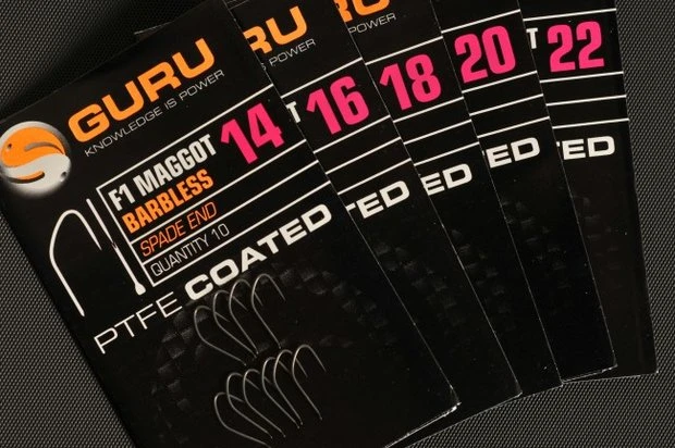 Haken F1 Maggot Hook - Guru 2 Haken F1 Maggot Hook - Guru - Afbeelding 2