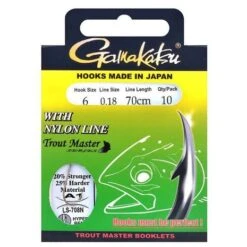 Gamakatsu - Onderlijnen 708N Nylon 70cm - Gamakatsu