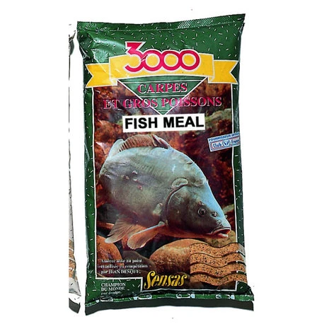 Voeder 3000 Carpes (Karper) Vismeel 1Kg - Sensas 1 Voeder 3000 Carpes (Karper) Vismeel 1Kg - Sensas