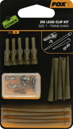 Fox Carp - End Tackle Zig Lead Clip Kit - Fox Carp