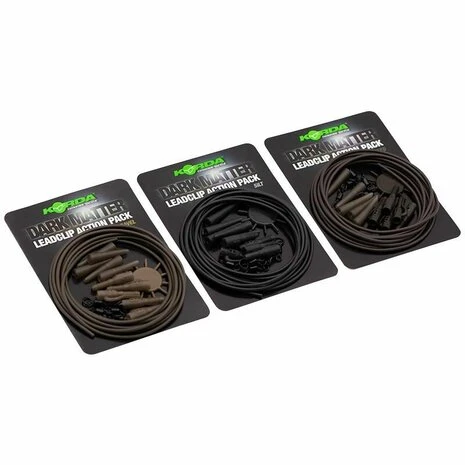 Korda - End Tackle Dark Matter Leadclip Action Pack - Korda 2 Korda - End Tackle Dark Matter Leadclip Action Pack - Korda - Afbeelding 2