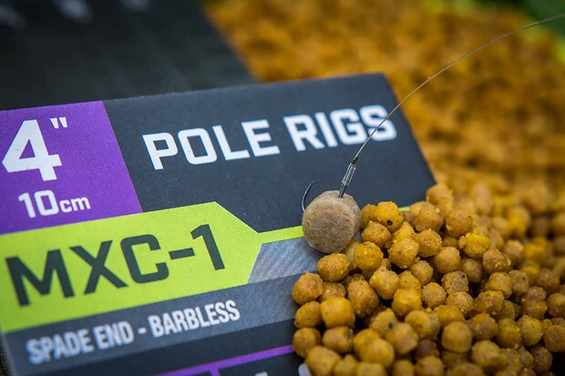 Matrix - Onderlijn MXC-1 Barbless 10cm Pole Rigs - Matrix 5 Matrix - Onderlijn MXC-1 Barbless 10cm Pole Rigs - Matrix - Afbeelding 5