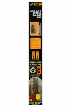 Fox Carp - Onderlijn Edges Wide Gape Beaked PVA Ready Rigs - Fox Carp -Vissen Verkoopwinkel 1918256436